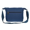 Christian Wippermann Women's Canvas Shoulder Bag in Various Colours, blue