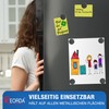 Reorda REORDA® Magnete für Magnettafel stark - 60x Starke Magnete