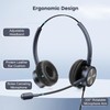 Auricular para teléfono con micrófono con cancelación de ruido compatible