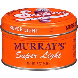 Murray's Light Pomade & Hair Dressing, Super Light, 3 oz. - 6 Pieces