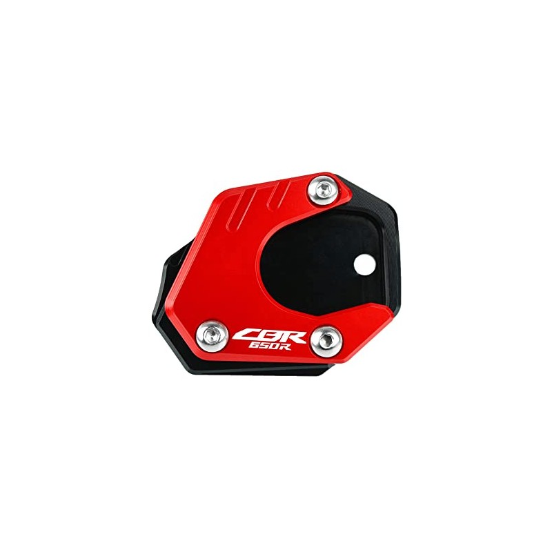 CBR650R 2019-2021 Side Stand Kickstand Plate Pad End Red