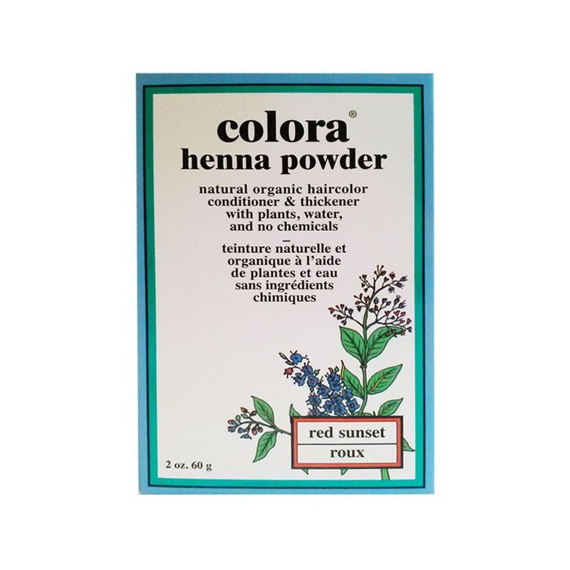 Colora Henna Powder Natural Organic Haircolor, Natural