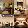 HXWY E17 LED Bulb for Microwave Oven Over Stove Appliance,