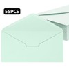 AMFUN 55 Pack Invitation Envelopes, Diamond Gummed Self Seal Envelope,