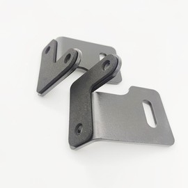 ZORASEN Windshield Hinge Light Mounting Brackets Fit for 87-06 Jeep Wrangler TJ YJ