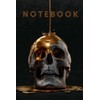 Liquid Gold on Skull Notebook 6x9