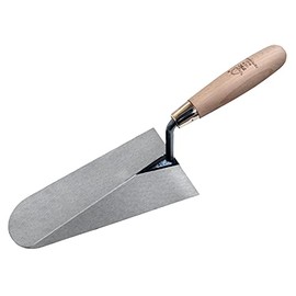 Nespoli Lightweight Trowel Round Tip Wooden Handle FSC 20cm