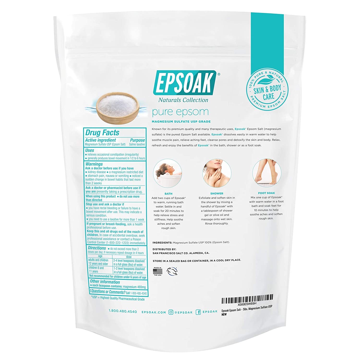 Epsoak Epsom Salt - Thumbnail 4