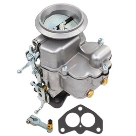 NENKUTEN Carburetor for Holley 94 Model Carburetor FlatHead Oil Bath Style 1939-1948 Ford Trucks V8 239 Cid Engines with Fuel Inlet and Gaskets