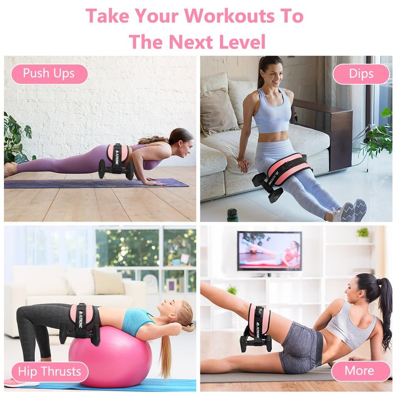 flintronic Exercise Hip Thrust Belt, Booty Belt for Hip Thrust