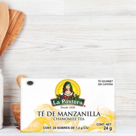 Té De Manzanilla La Pastora 20 Sobres Sin Cafeina