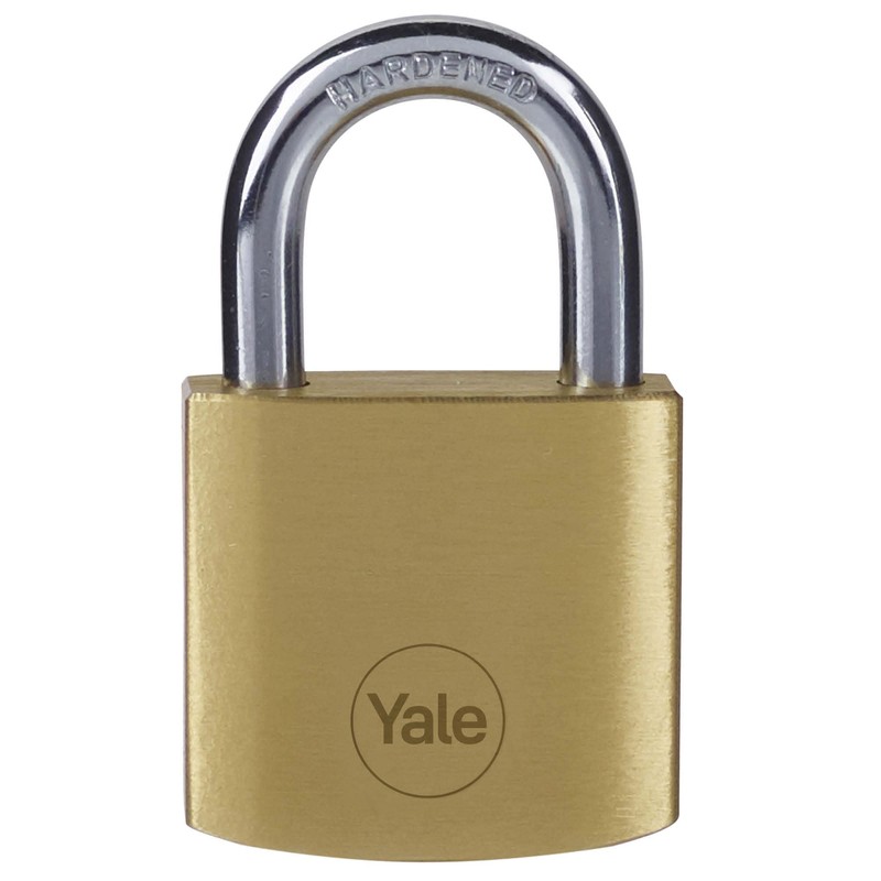 35mm Yale Brass Padlock