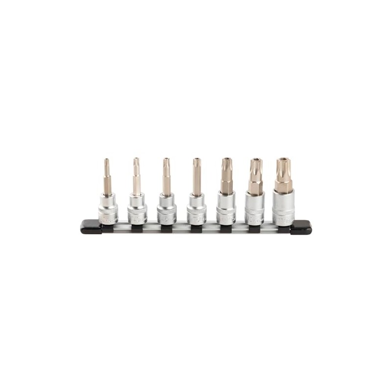 Tone HTX407H Torx Socket Set (Tamper Resistant Type, with Holder),