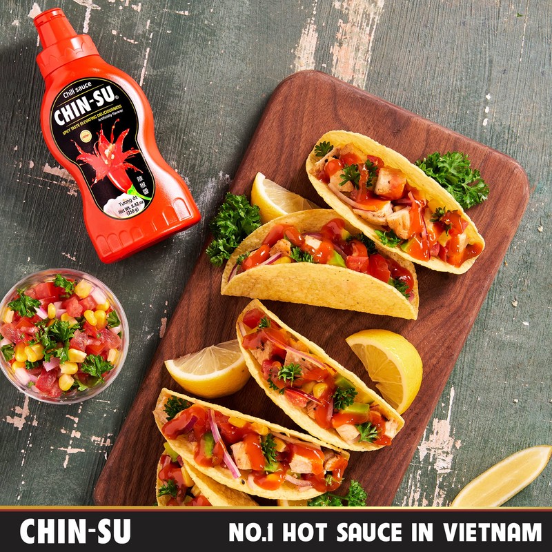 The Original Vietnamese Chili Sauce, CHIN-SU Sweet Sriracha Chili, Organic