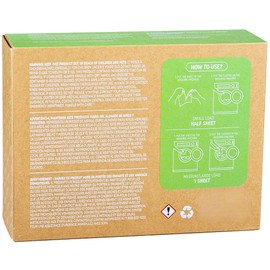 Greenseedz Eco Friendly Laundry Detergent Sheets Fresh Scent, 100 Loads, No Plastic Packaging, Concentrated Laundry Detergent 50 Sheets