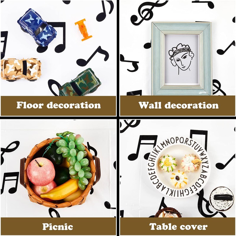108 x 54 Inch Tablecover Plastic Tablecloth Disposable Table Cover