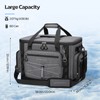 Maelstrom 80 Can Soft Sided Cooler Bag, Insulated Hard-Bottom, Leakproof,
