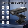 Reverse Hitch Camera, Waterproof Backup Camera Adhesive Base for RV