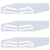 24 Pcs Eyebrow Stencils,Eyebrow Stencils for Shaping,Eyebrow Tape,Stickers Disposable,Airbrush Eyebrow