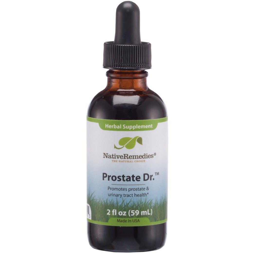 Native Remedies Prostate Dr. - All Natural Herbal Supplement Supports Prostate Gland Health and Urinary Tract Functioning - 59 mL