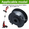FUSHUI Pack of 3 Replacement Spools, Trimmer Line for Einhell