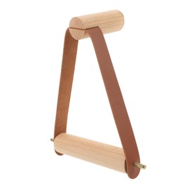 Operitacx Toilet Roll Holder for Bathroom Wall Mounted Wooden Construction Space Saving Paper Towel Dispenser Multipurpose Storage for Bathroom and Kitchen