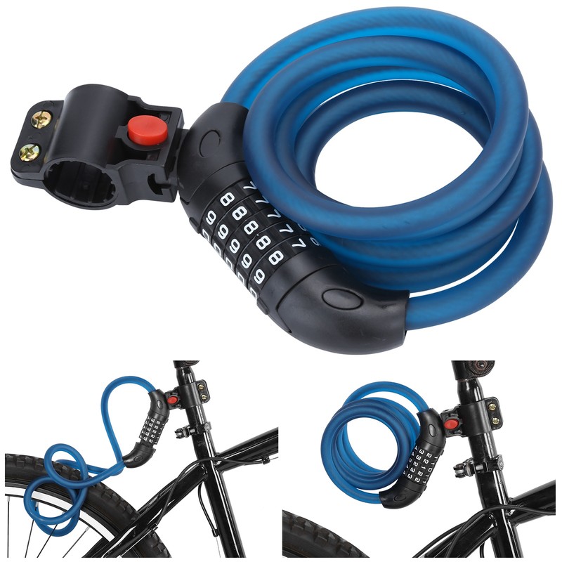 Mountain Bike Bicycle Disc Brake Lock Electric Scooter Motorcycle Coded
