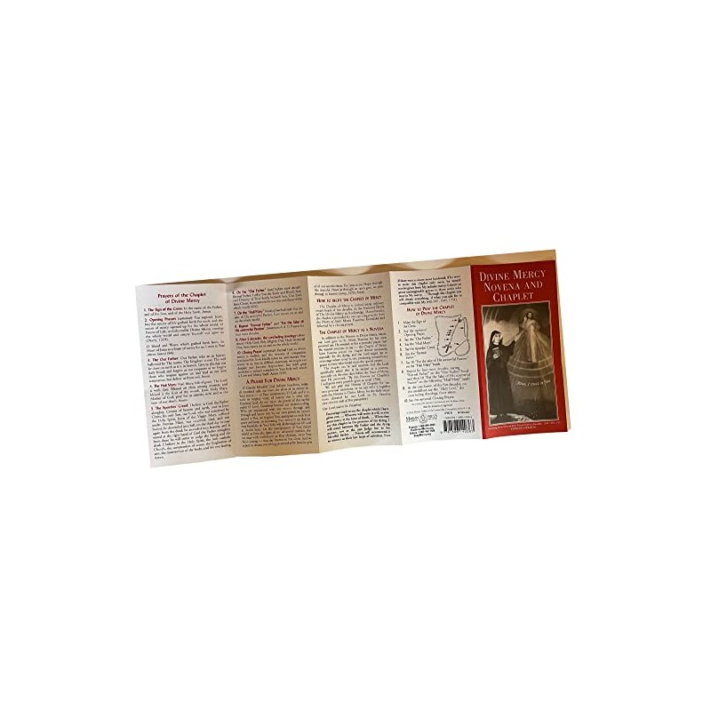 Divine Mercy Novena and Chaplet (3 Pack)