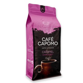 Cafe Capomo Herbal Coffee Alternative, Caffeine & Acid Free, Caramel Dark Roast, 11 oz. From Tattva’s Herbs