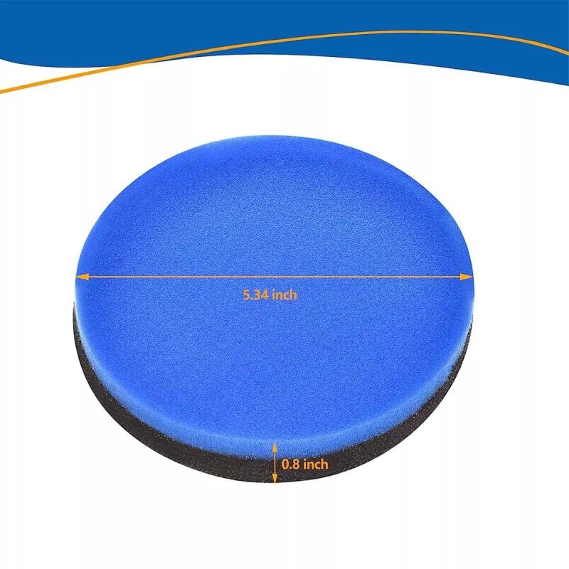For BISSELL 6 Pack 12141 Filter for Bissell CleanView Swivel