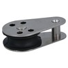 Marine Pulley Block with Fixed Pin 26mm Diameter Nylon Wheel