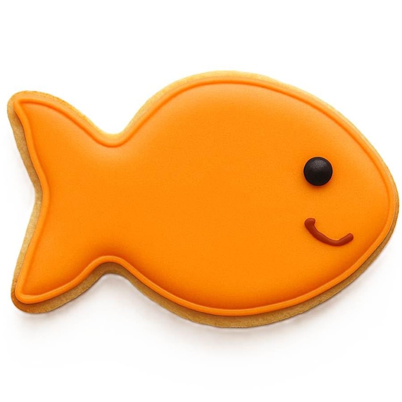 Goldfish Fish Cracker 2 Inch Cookie Cutter from The Cookie