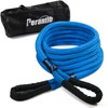 Kinetic Recovery Rope7/8 x 20ft(26000lbs),Nylon Double Braided Recovery Tow Rope,Heavy-Duty