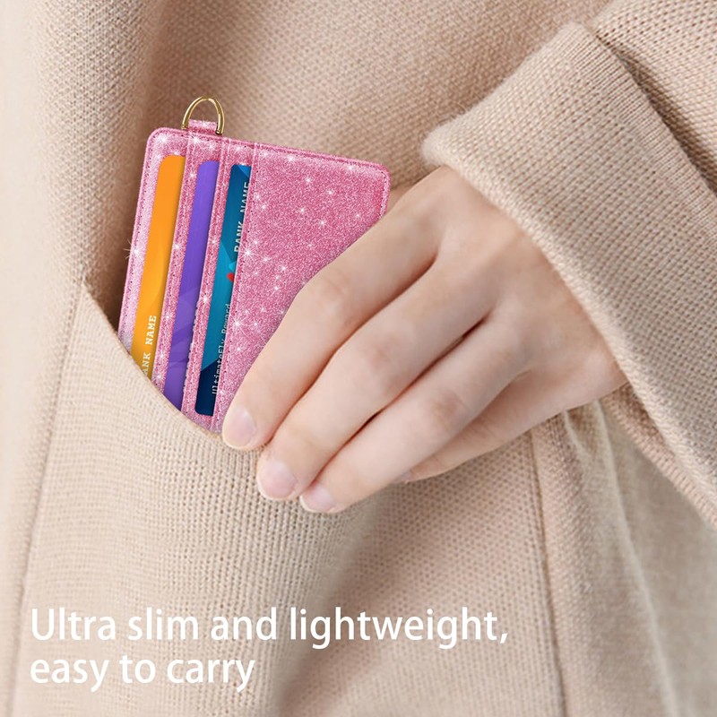 Simikol Slim Minimalist Front Pocket RFID Blocking Credit Card Holder
