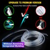 Jushope Interior Car LED Strip Lights, RGB USB Car Ambient
