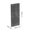 sourcing map Graphite Block Rectangular Graphite Electrode Plate 100 x