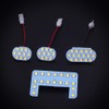 Vehicle Interior LED Lamp Set, Custom Parts, White 6,000K, Interior