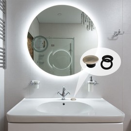 Stainless Steel Sink Tap Cover - 1.2 to 1.6 Inch Diameter