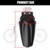 Carbon Fiber Pattern Rear Fender Protector for Talaria Motorcycle Fender