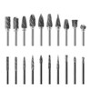 Tungsten Carbide Burr Set 1/8 (3 mm) Shank, Die Grinder