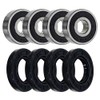 NICHE Wheel Bearing Seal Kit for Honda ATC110 ATC200S ATC250R