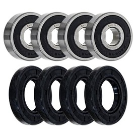 NICHE Wheel Bearing Seal Kit for Honda ATC110 ATC200S ATC250R ATC350X 6302-2RS