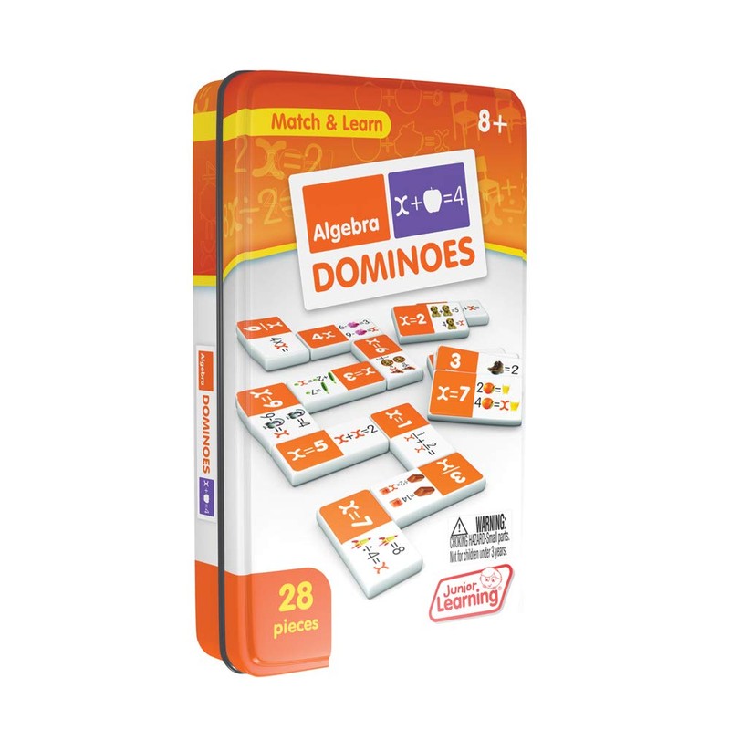 Junior Learning JL497 Algebra Dominoes, Multi