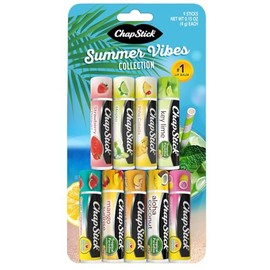 ChapStick- Colección Summer Vibes colecciones de bálsamos labiales Tropical Paradise, Mocktail y I Love Summer, 0,15                                  