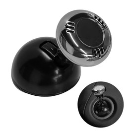 ZNDAW Joystick Car Push Start Button Cover, Metal Car Starter Engine Start Stop Button Joystick, Cool Automotive One-Touch Start Button Rocker, Vehicle Ignition Button Protector (Black)