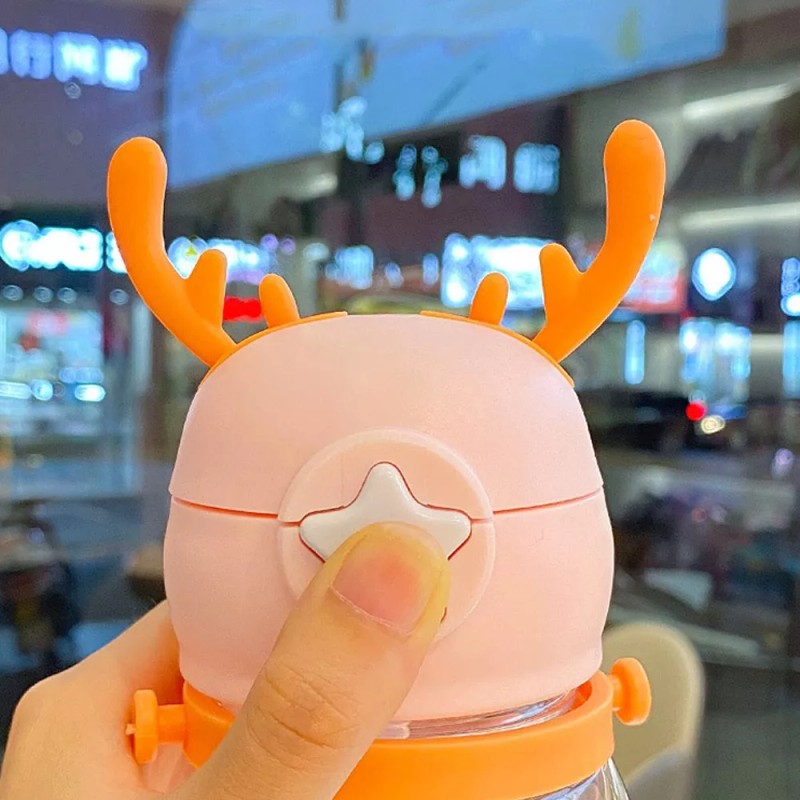 Maíz Botella Agua Infantil Cantimplora Portatil Correa Kawai Reno