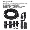 Autoutfit AN6 Automatic Transmission Cooler Line Kit For 4L60E 4L65E