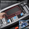 Coleya 2021-2024 2025 Rogue Armrest Organizer for Nissan Rogue (S/SV/SL/Platinum/Rock