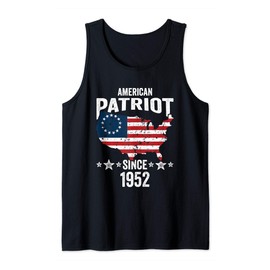 Betsy Ross Flag American Patriot Since 1952 Tank Top