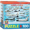 Eurographics 6100-0086 1000 Piece Flugzeuge Puzzle, bunt, 100